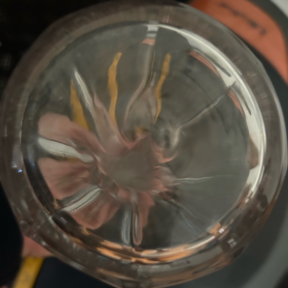 hand blown glass cruet - Picture 3 of 3